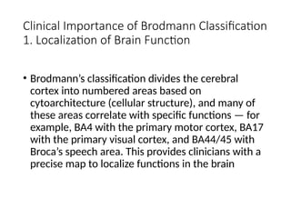 Brodmann Area by Dr jaswant.pptx........ | PPTX