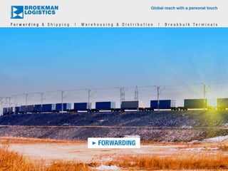 Broekman Logistics  Presentation