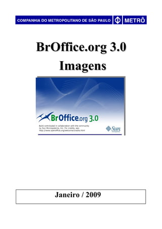 BrOffice.org 3.0
   Imagens




   Janeiro / 2009
 