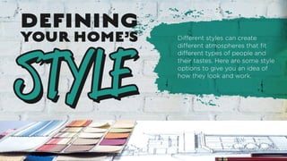 Designing Your Home's Style