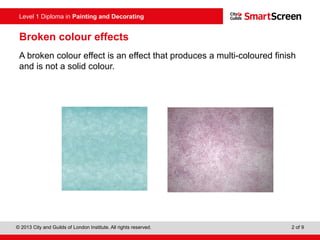 Broken Color Example Broken colour effects | PPT