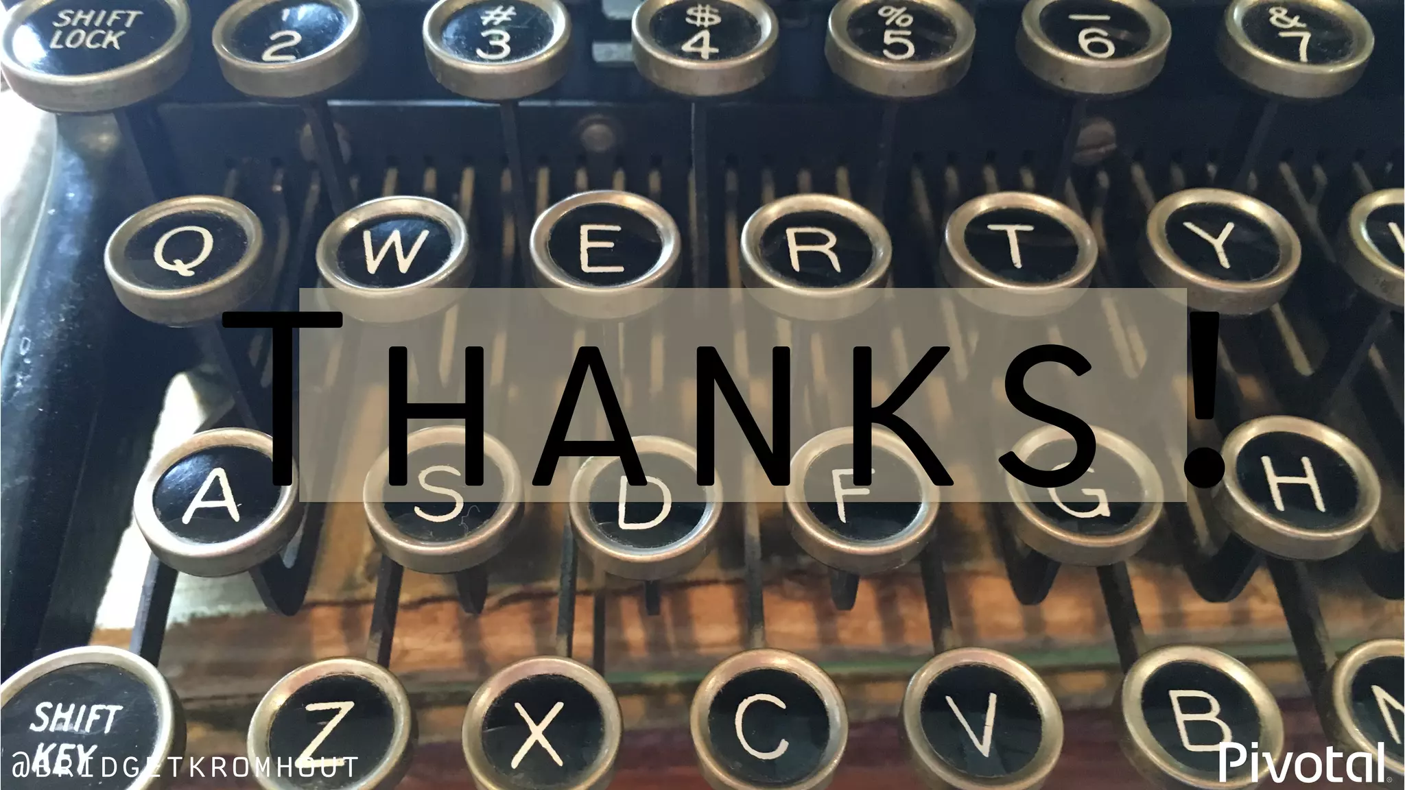 @bridgetkromhout
Thanks!
 