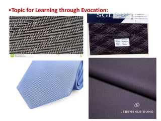 •Topic for Learning through Evocation:
 