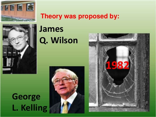 wilson and kelling broken windows thesis