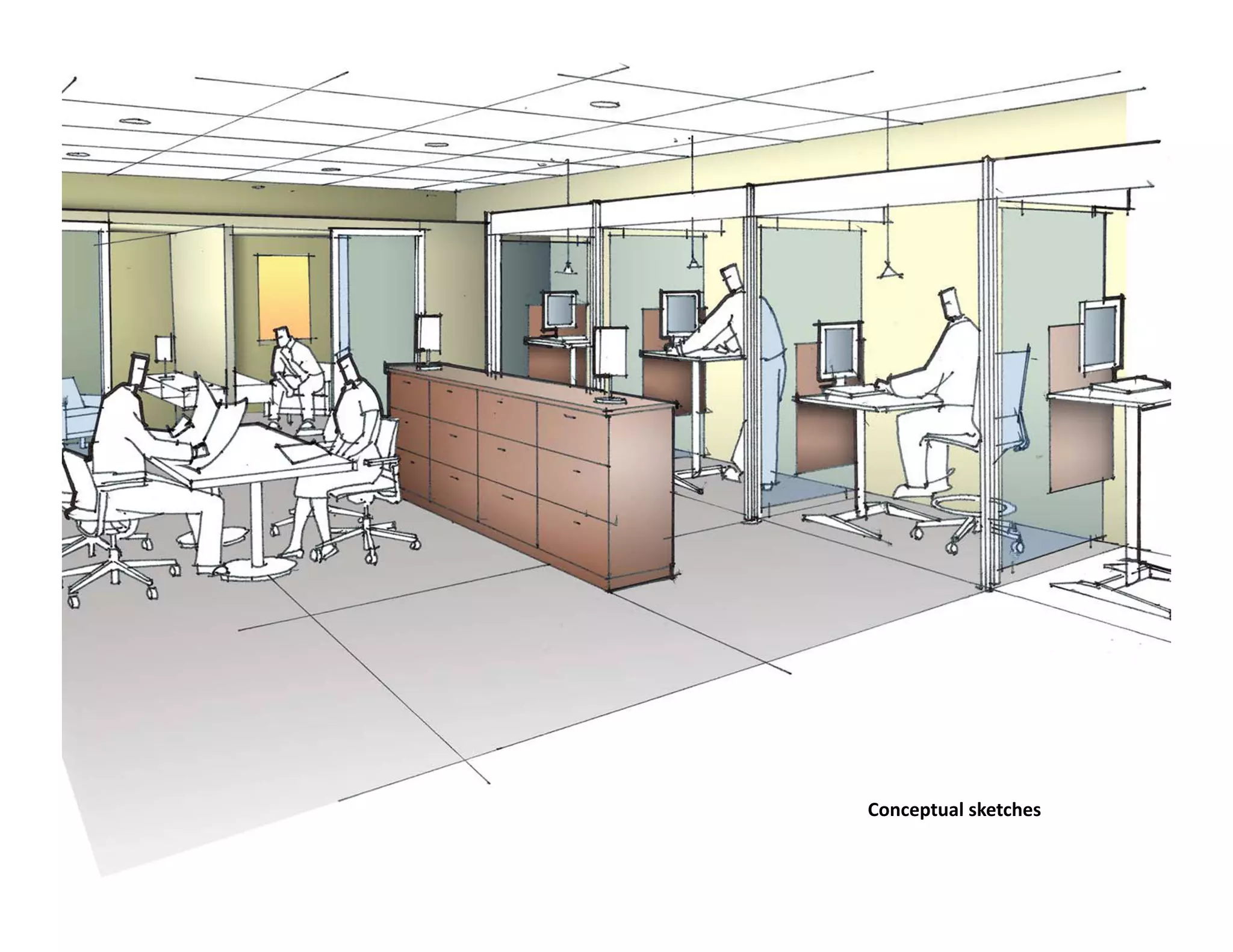 Conceptual sketches 
 