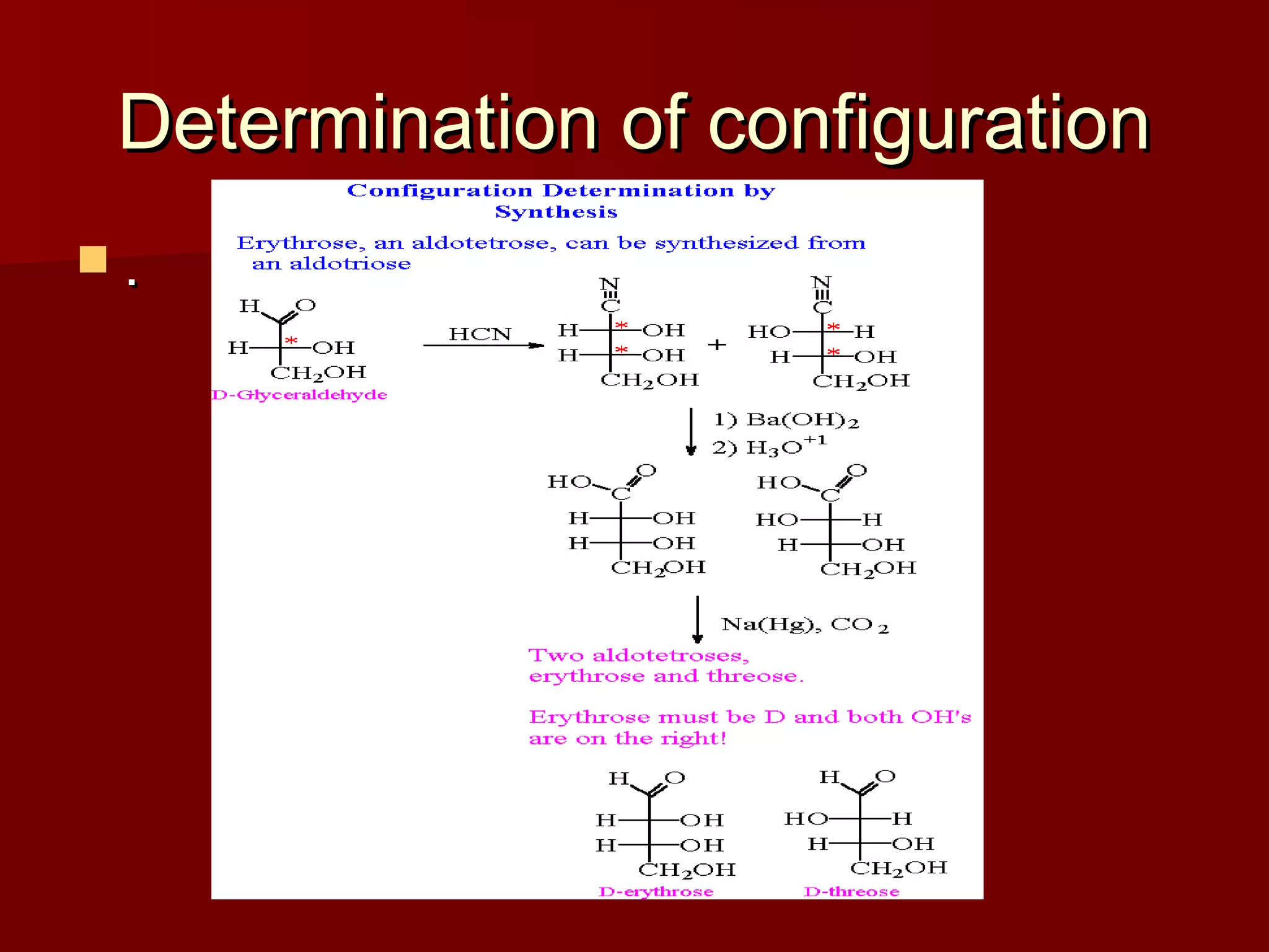 Determination of configurationDetermination of configuration
 ..
 