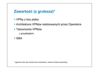 PLNOG 9: Łukasz Bromirski, Rafał Szarecki - MPLS VPN - Architektura i przegląd typów 