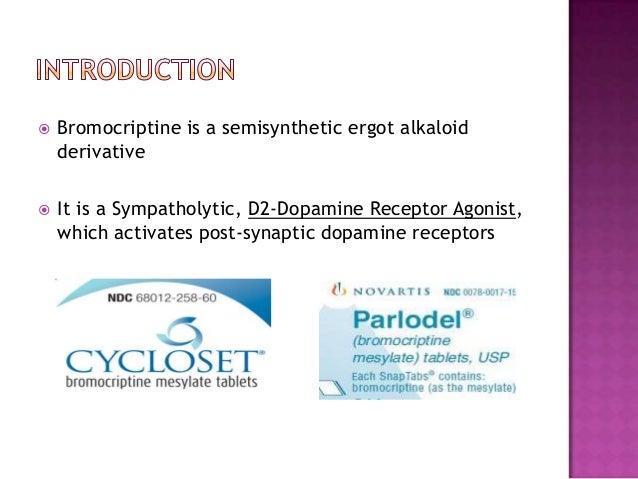 Bromocriptine for Special Population - Adult ADHD