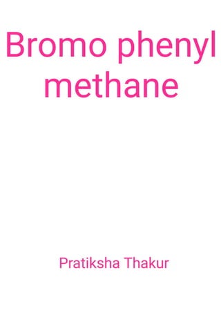 Bromo phenyl methane 