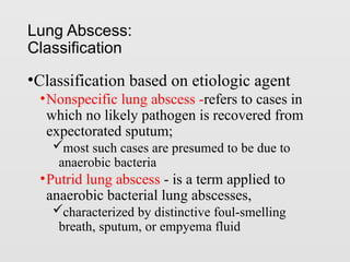 Bronchectasis and lung abcess c1.pptx