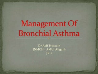 Dr Asif Hussain
JNMCH , AMU, Aligarh
JR-2
 