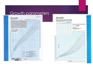 Growth parameters
 