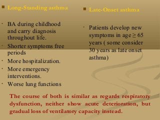 Diagnosis and management of asthma in older adults | PPT