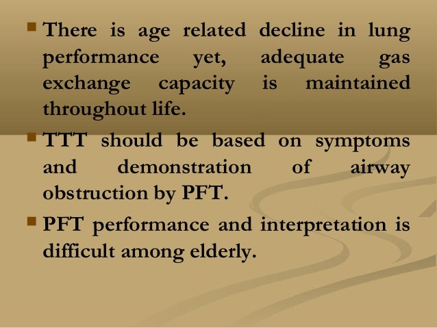 Diagnosis and management of asthma in older adults | PPT