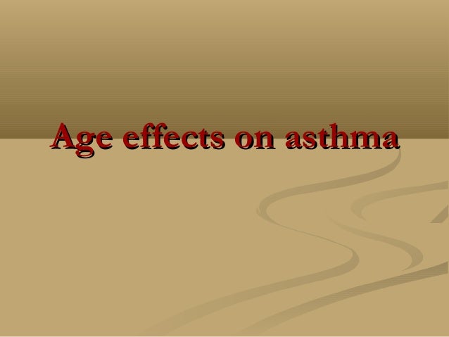 Diagnosis and management of asthma in older adults | PPT
