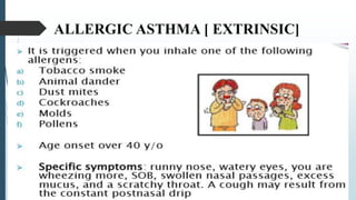 ALLERGIC ASTHMA [ EXTRINSIC]
 