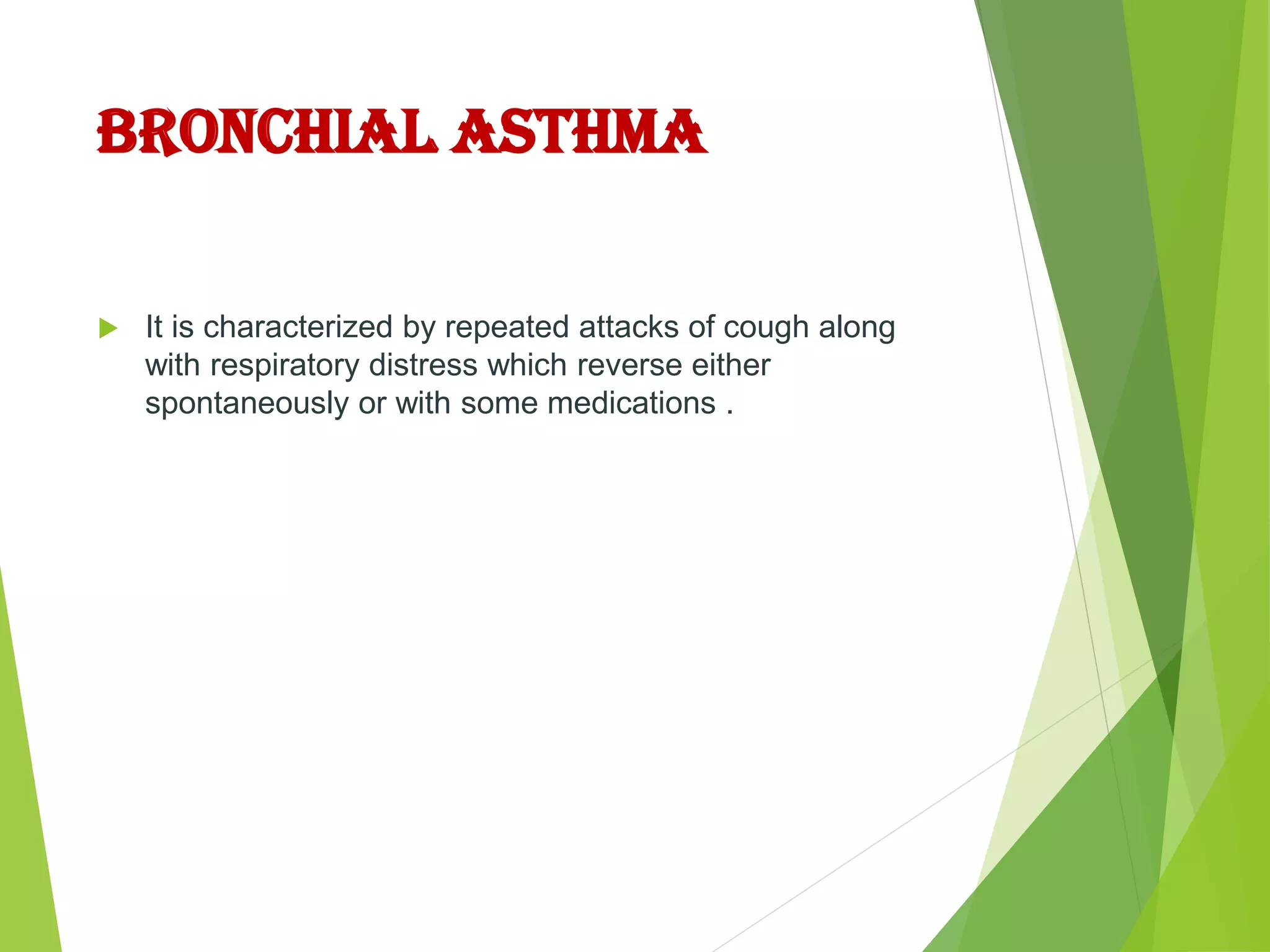 Bronchial asthma | PPT