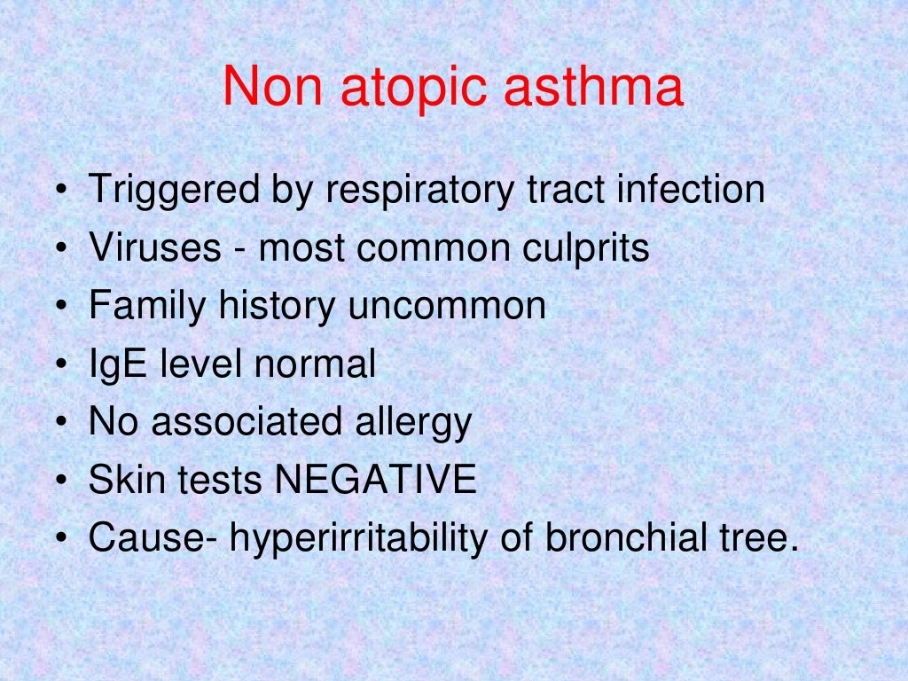 Bronchial asthma