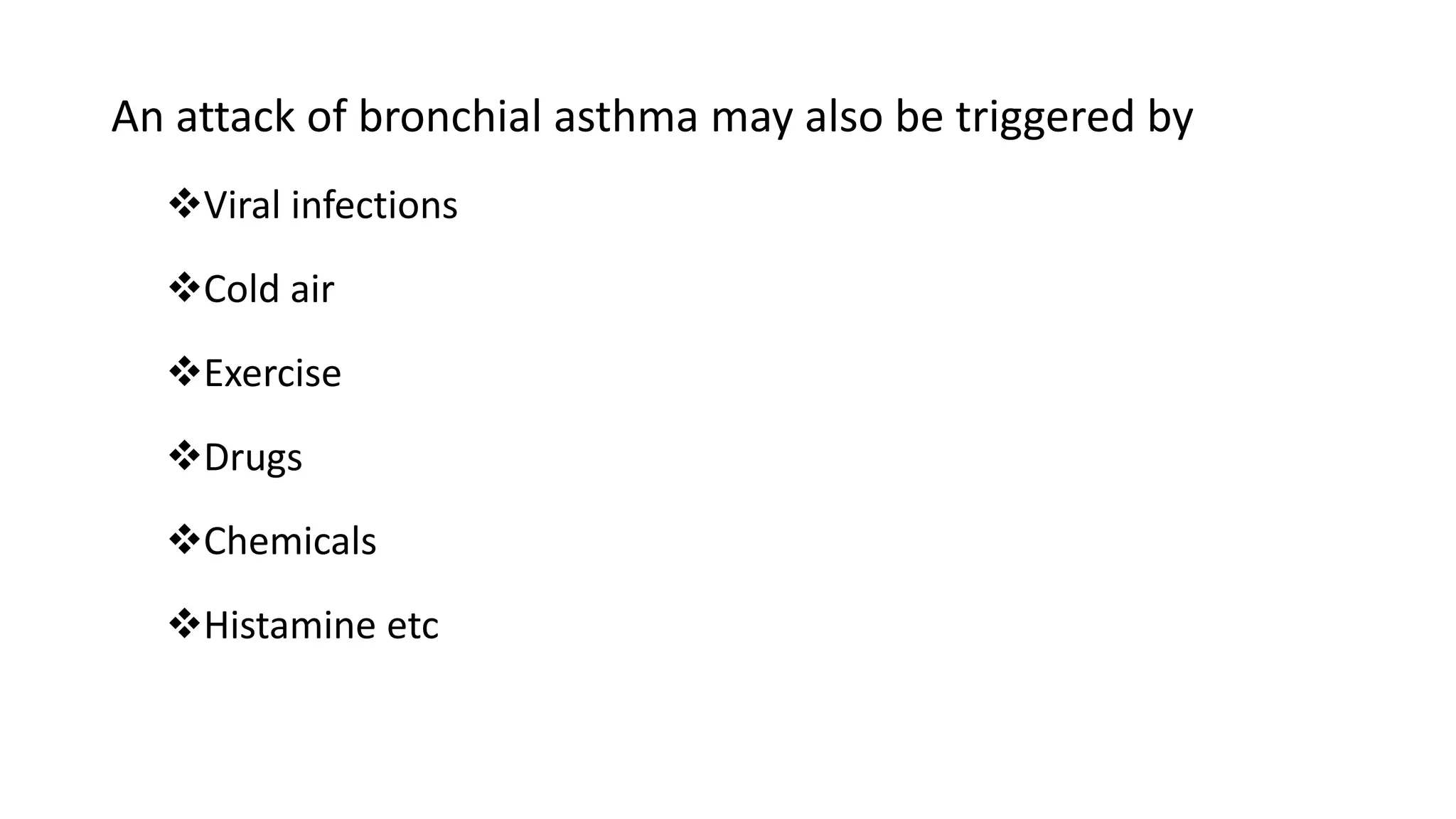 Bronchial asthma pathophysiology & classification of drugs | PPT
