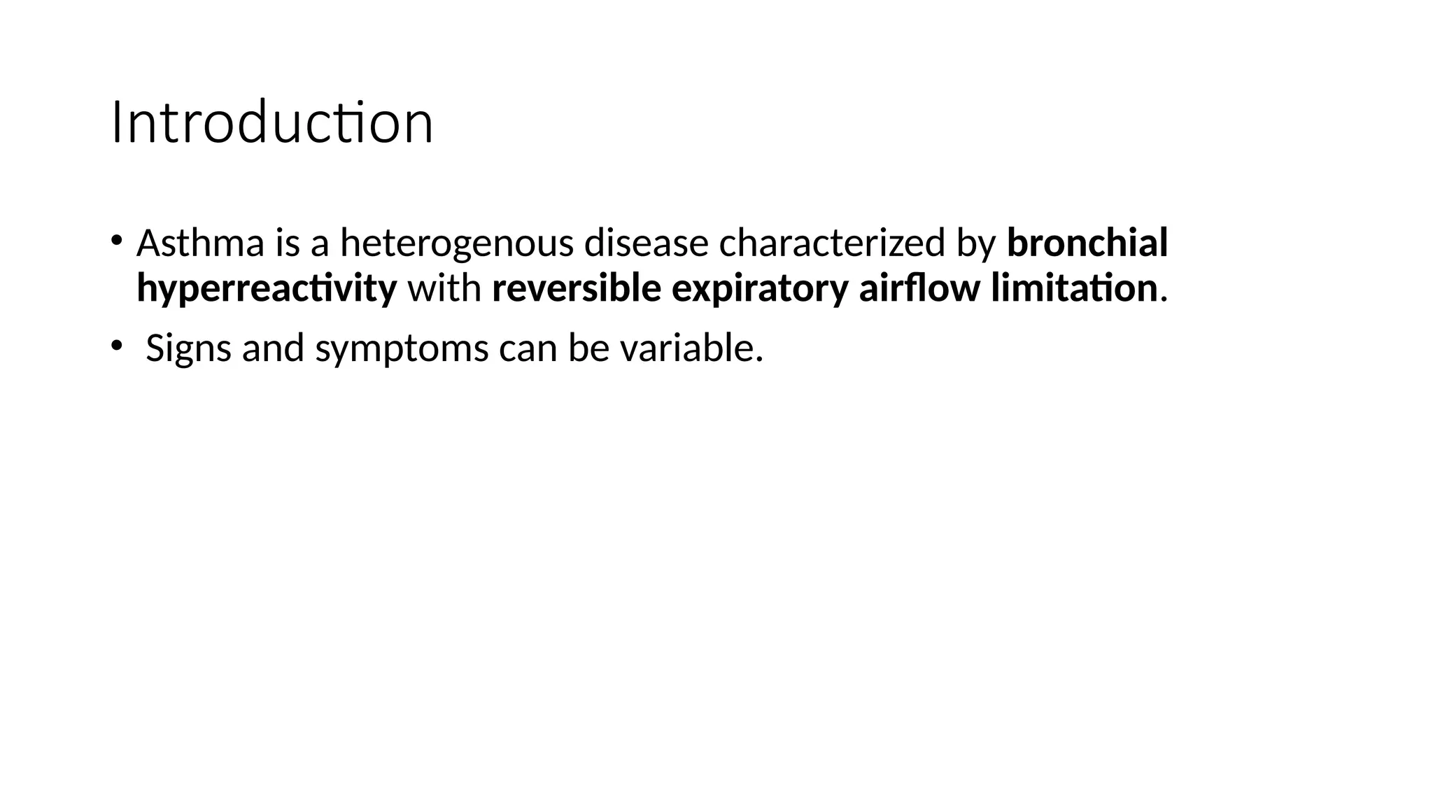 Bronchial Asthma new ppt04 including causes , risk factors ...