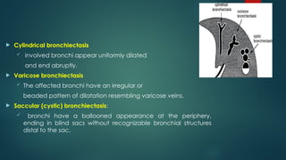 bronchiectasis approach , investigations and management | PPTX
