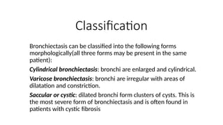 bronchiectasis.......................pptx