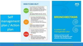 Self
management
plan / Action
plan
https://services.nhslothian.scot/Respiratory/Pages/Bronchiectasis-Guidance-Documents.aspx
 