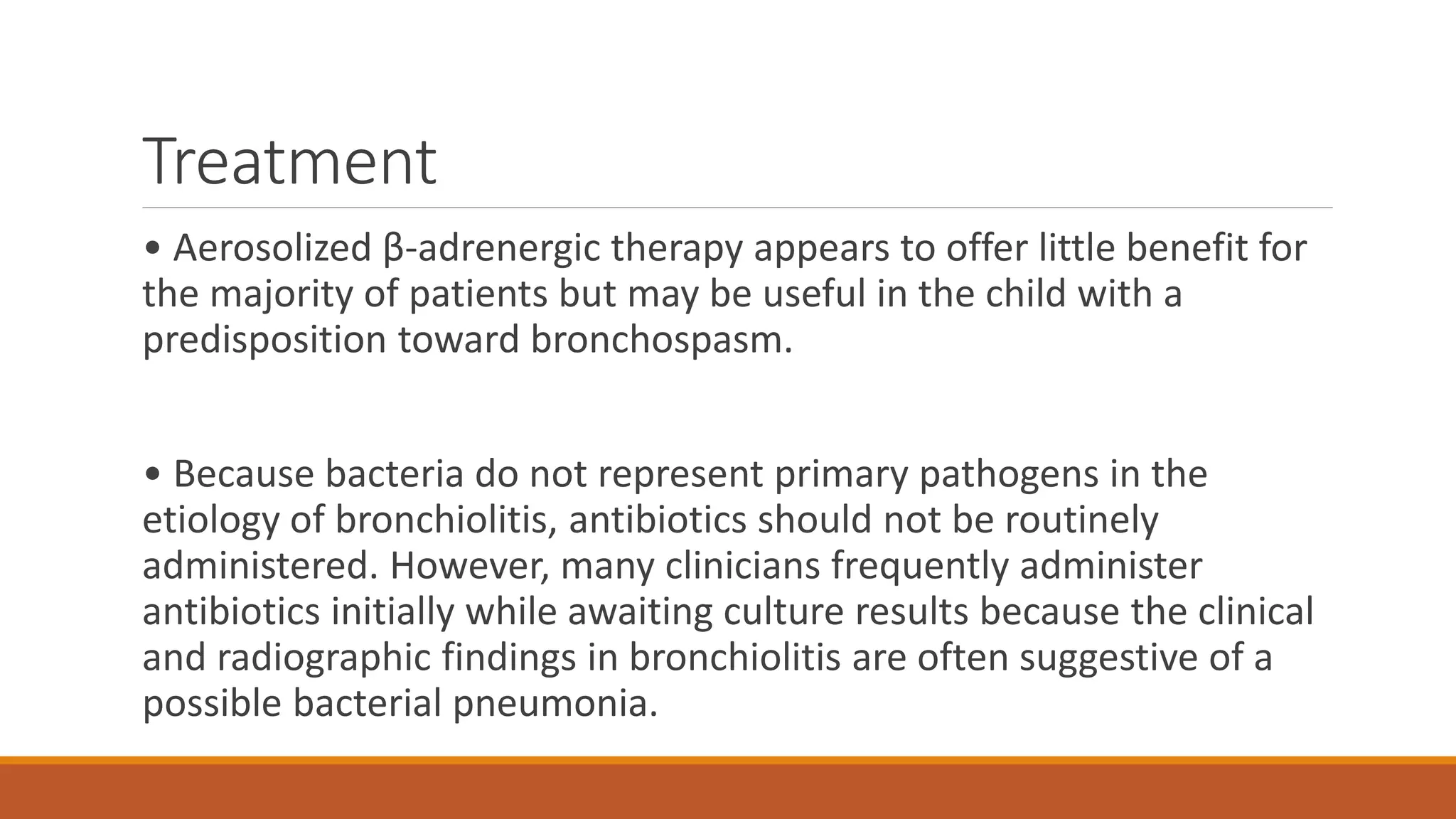 Bronchiolitis | Case Study | PPTX