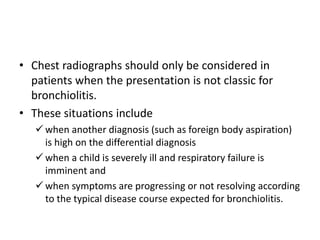 Bronchiolitis | PPTX
