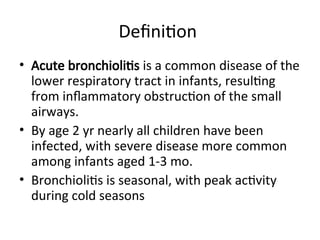Broncholite Comprehensive Overview of Bronchiolitis in Infants: Causes, Symptoms ...