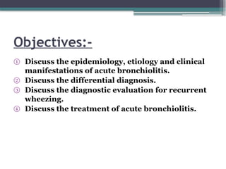 bronchiolitis-power point presentation by | PPTX