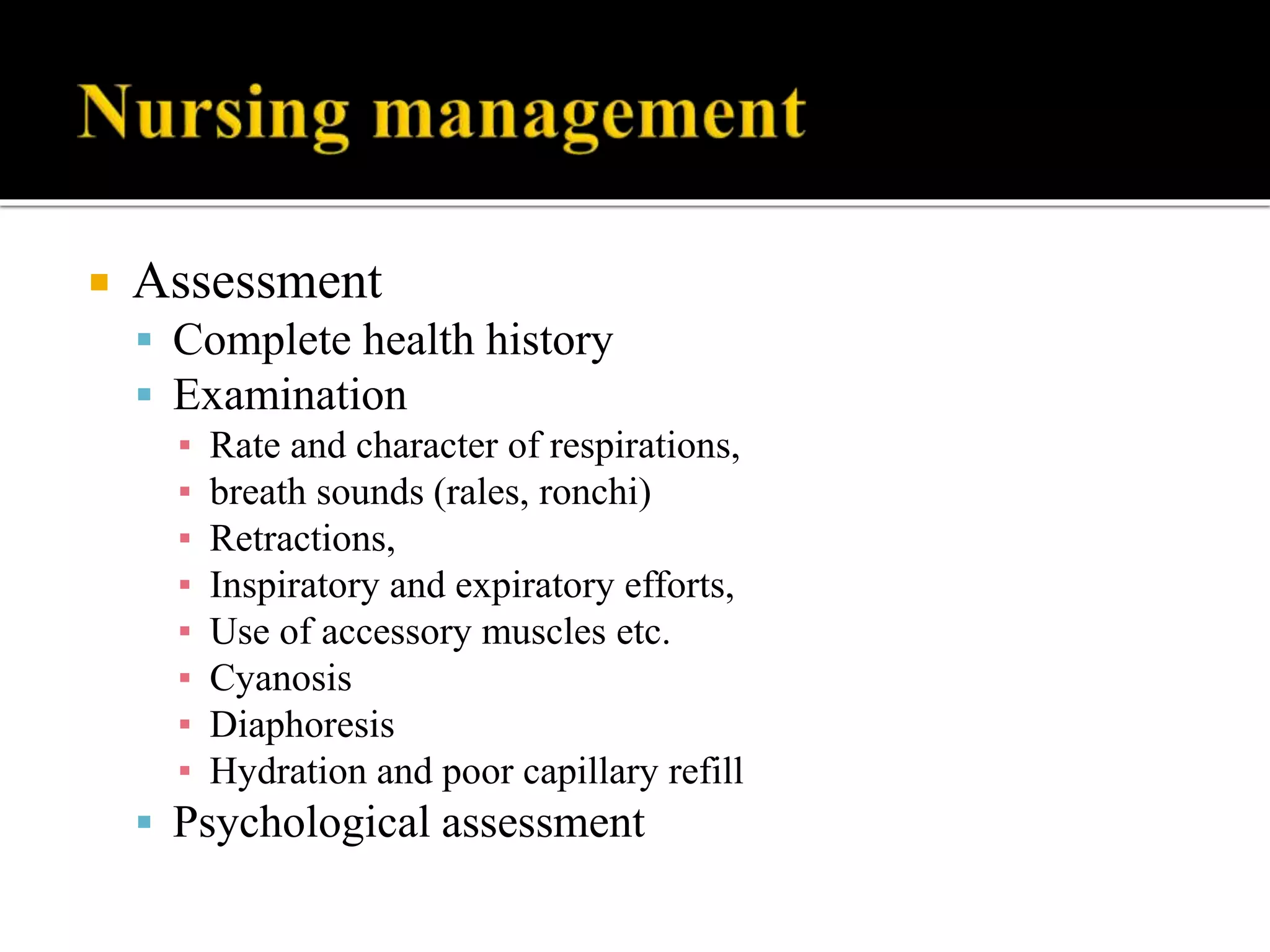 BRONCHIOLITIS AND ASTHMA | PPTX