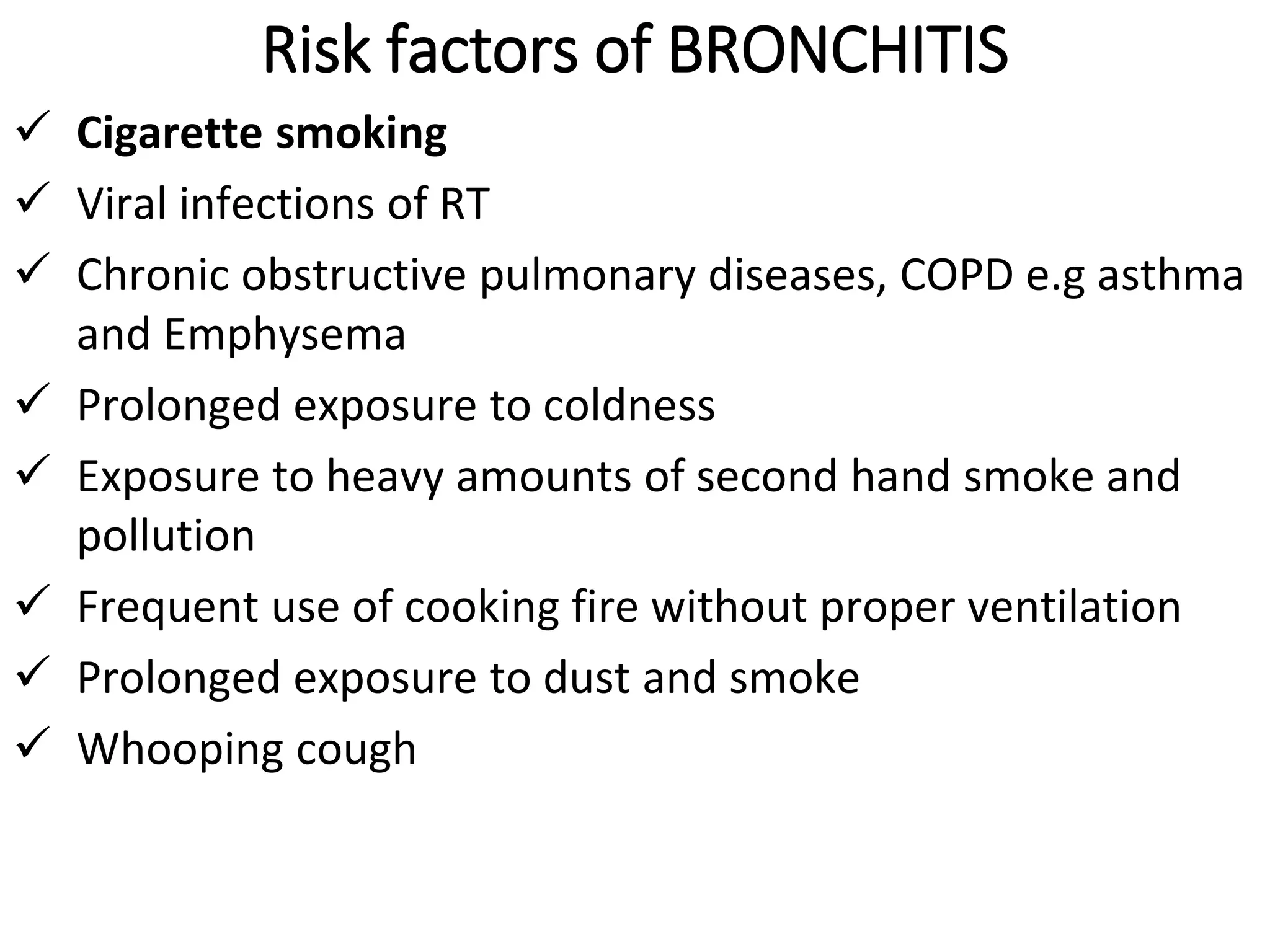 bronchitis from smoking cigarettes Acute Bronchitis: Types, Causes, Symptoms, Complications