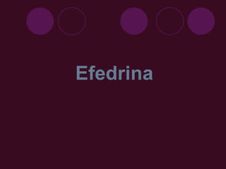 Efedrina 