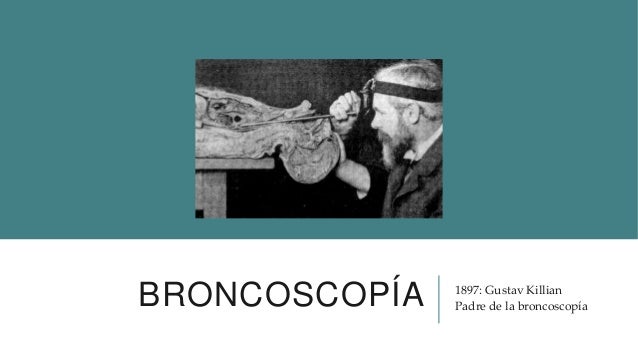 Broncoscopía rígida y flexible y ultrasonografía endobronquial