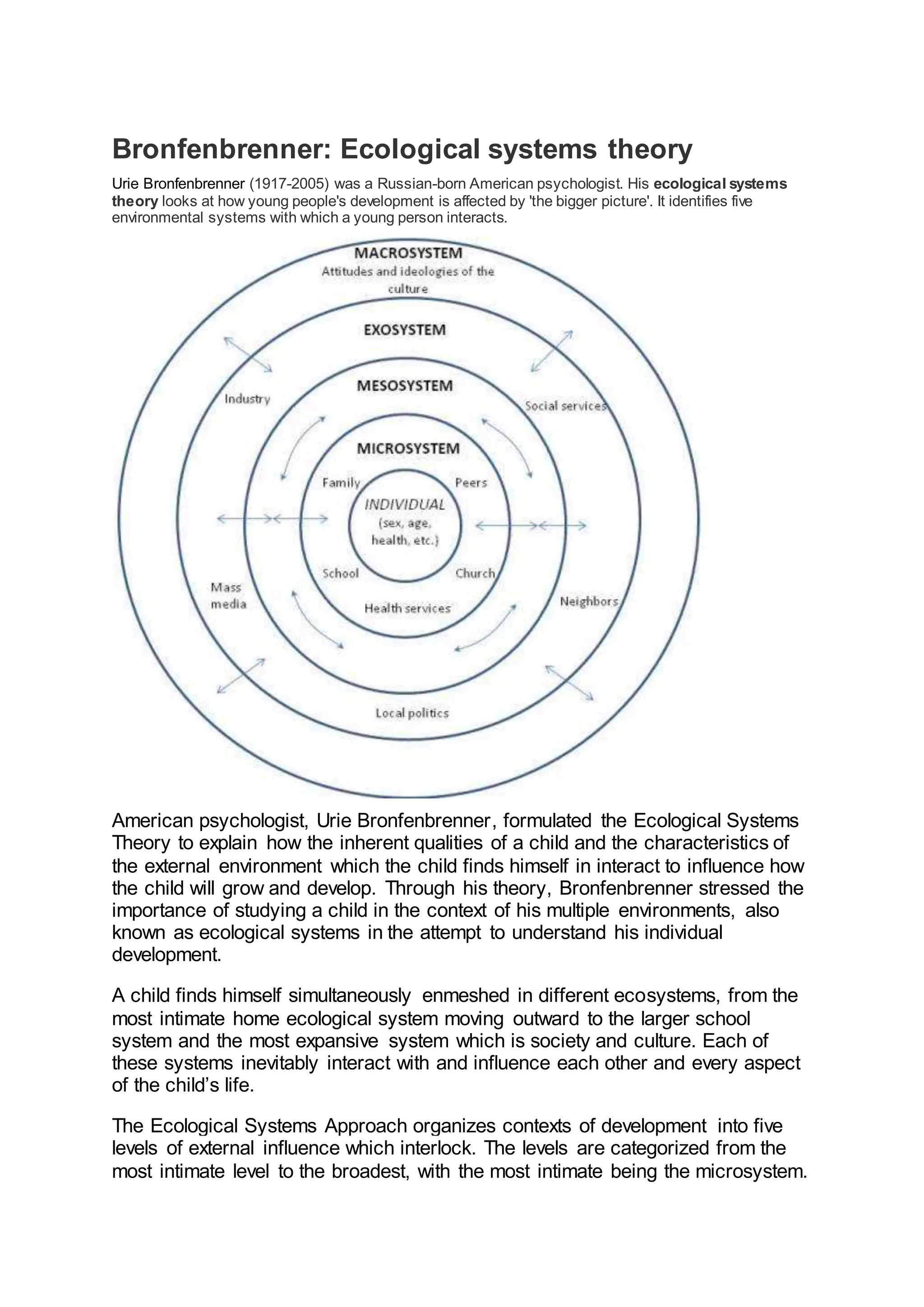 Bronfenbrenner | DOCX