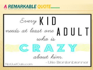 A REMARKABLE QUOTE……..
 