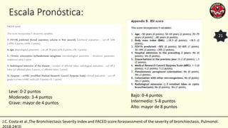 bronquiectasias charla neumologia rotacion de primer año | PPTX