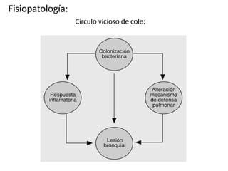 Fisiopatología:
Circulo vicioso de cole:
 