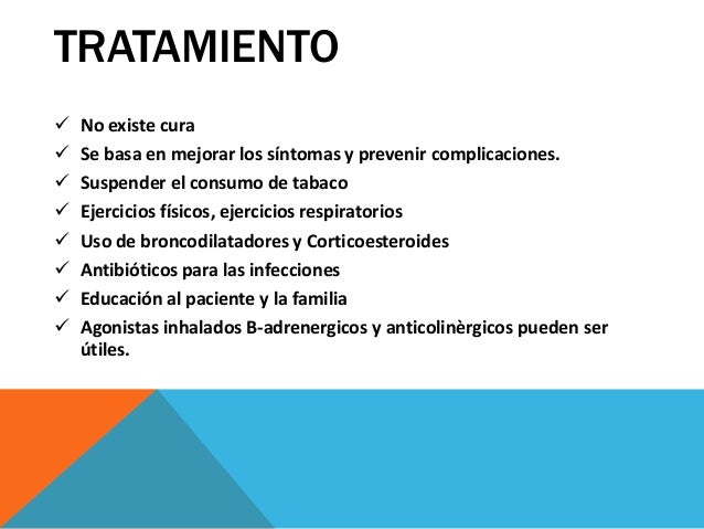 Bronquitis cronica Bronquitis cronica