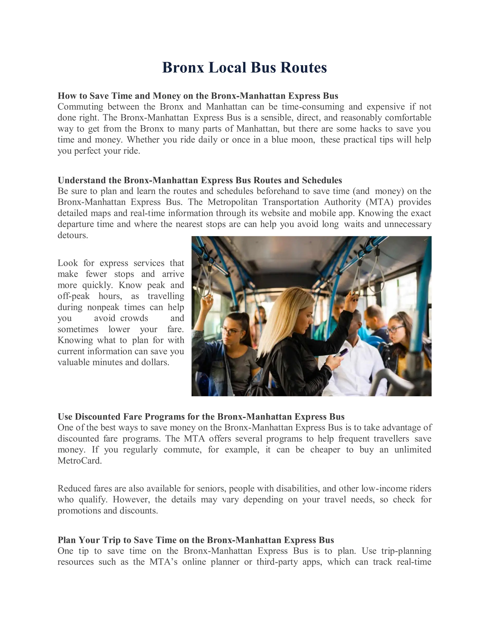 Bronx Local Bus Routes Corporate Express Inc PDF