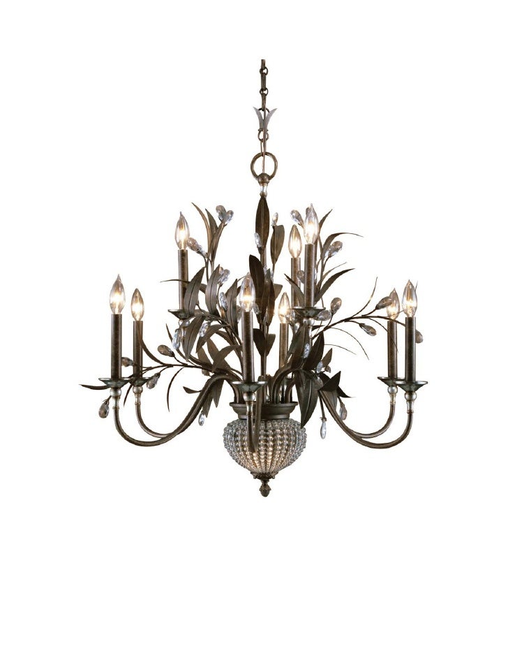 bronze chandelier modern
