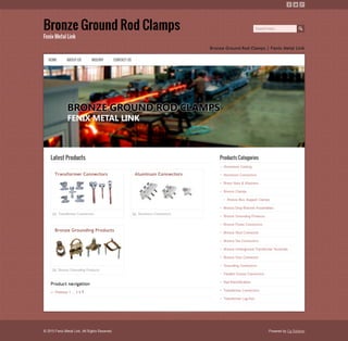 Bronze ground rod clamps   page 7 of 7 - fenix metal link