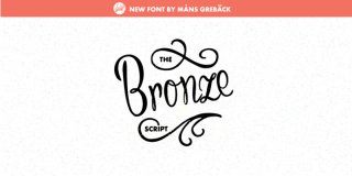 Bronze script font family download