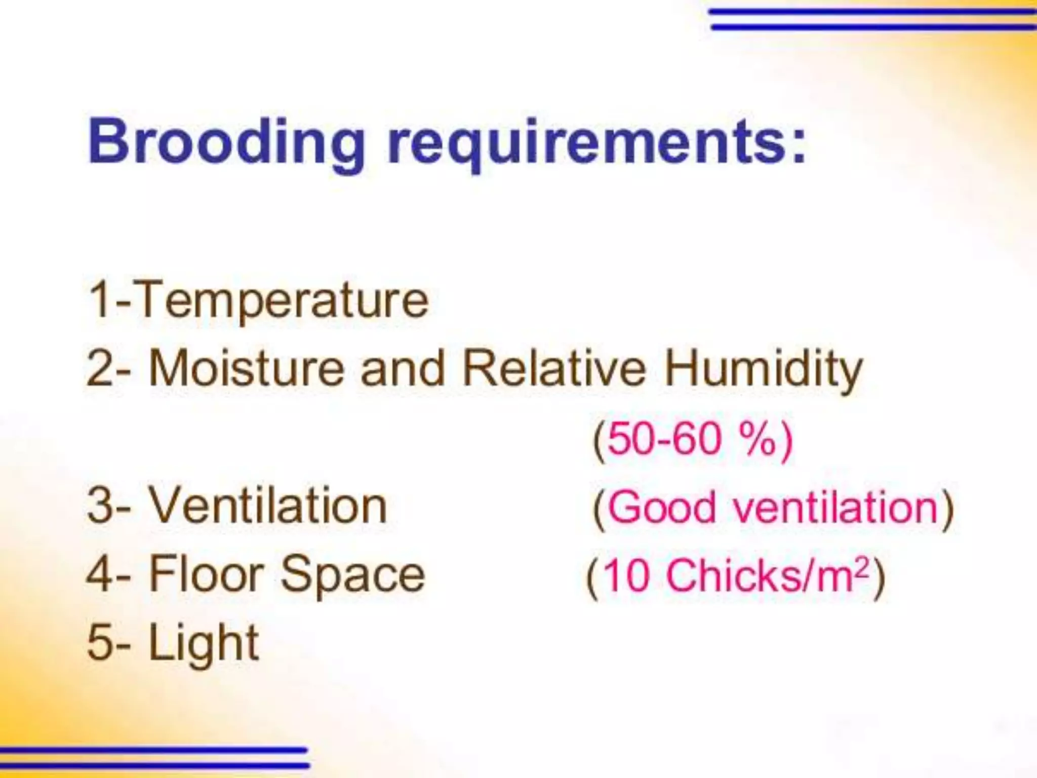 Brooding and rearing | PPTX