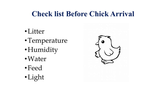 Basic Brooding house management | PPTX | Birdwatching | Hobbies & Interests