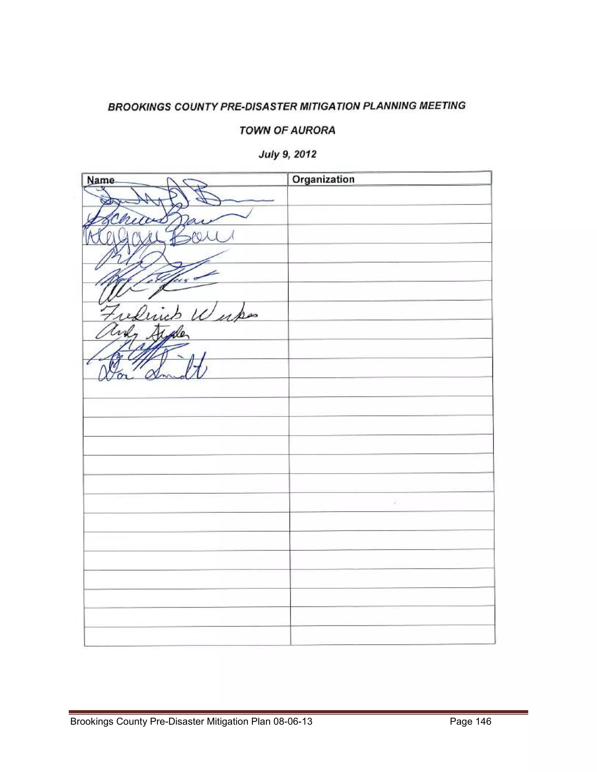 Brookings County Pre-Disaster Mitigation Plan 08-06-13

Page 146

 