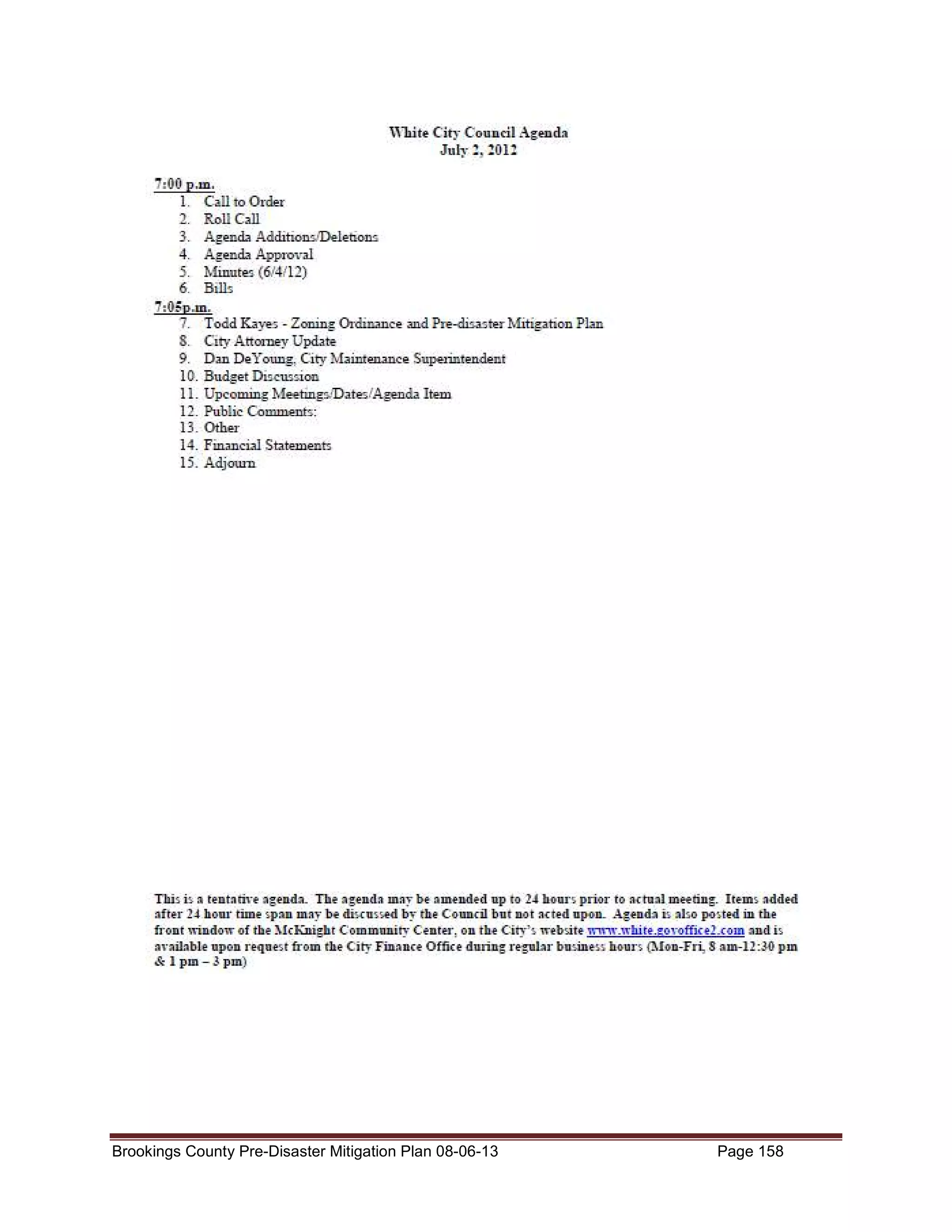 Brookings County Pre-Disaster Mitigation Plan 08-06-13

Page 158

 