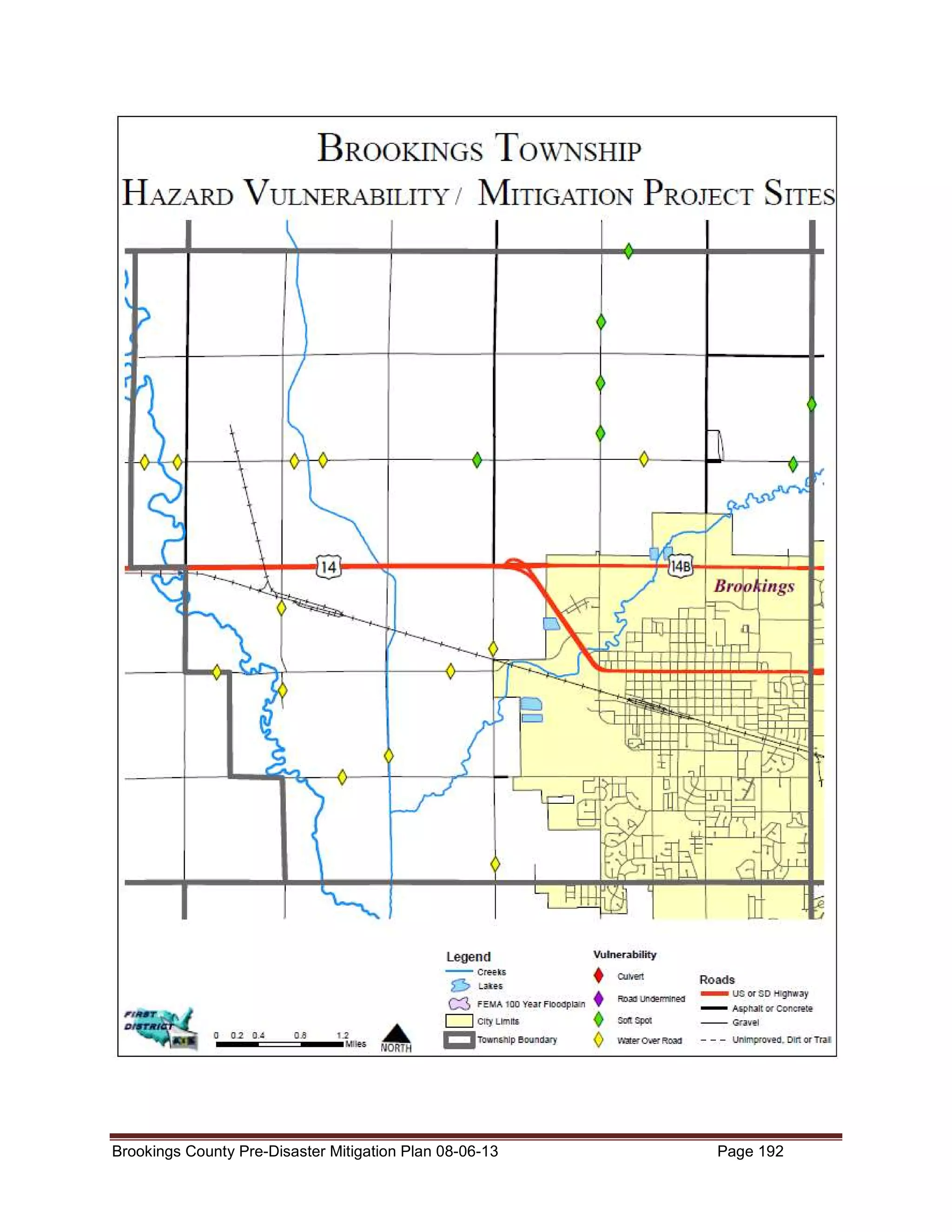 Brookings County Pre-Disaster Mitigation Plan 08-06-13

Page 192

 