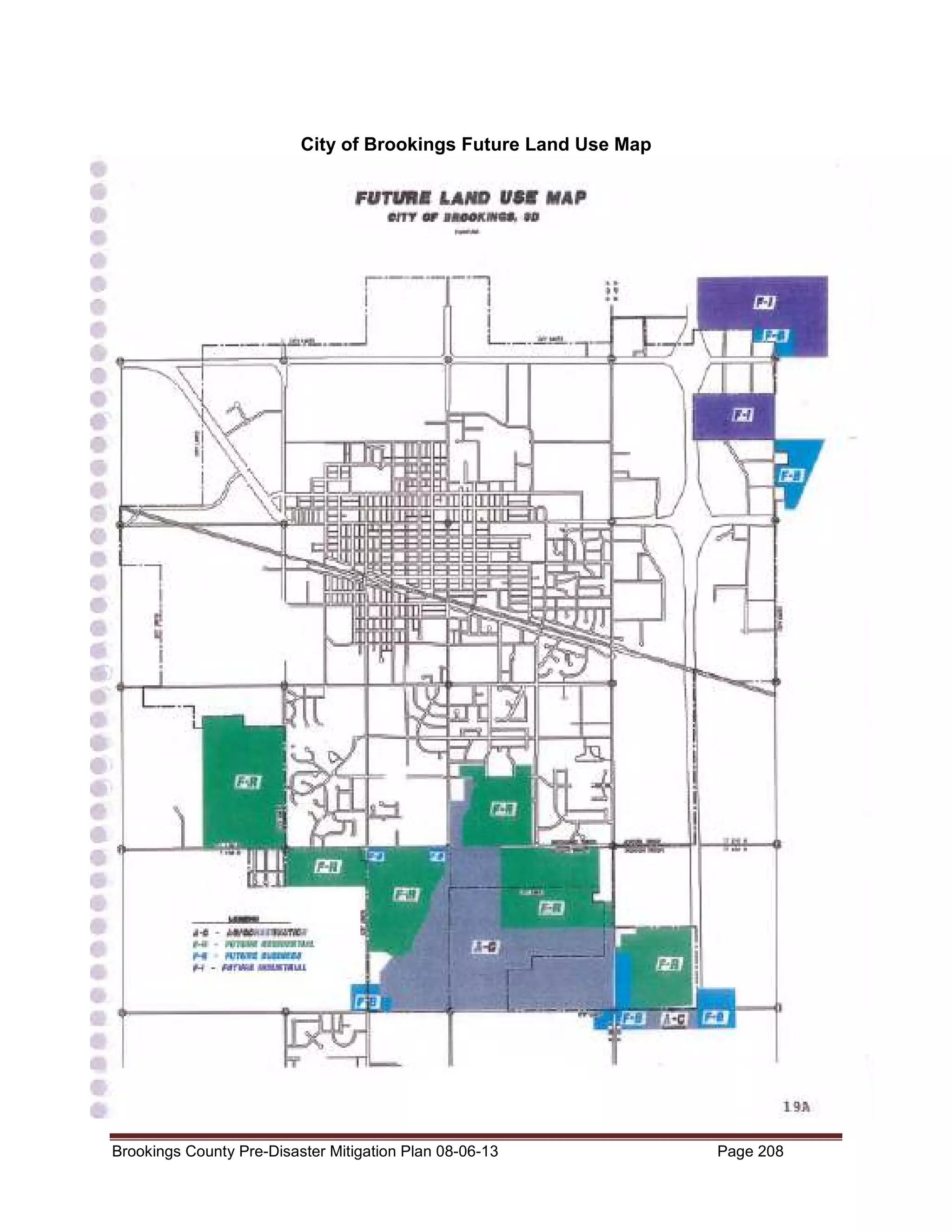 City of Brookings Future Land Use Map

Brookings County Pre-Disaster Mitigation Plan 08-06-13

Page 208

 